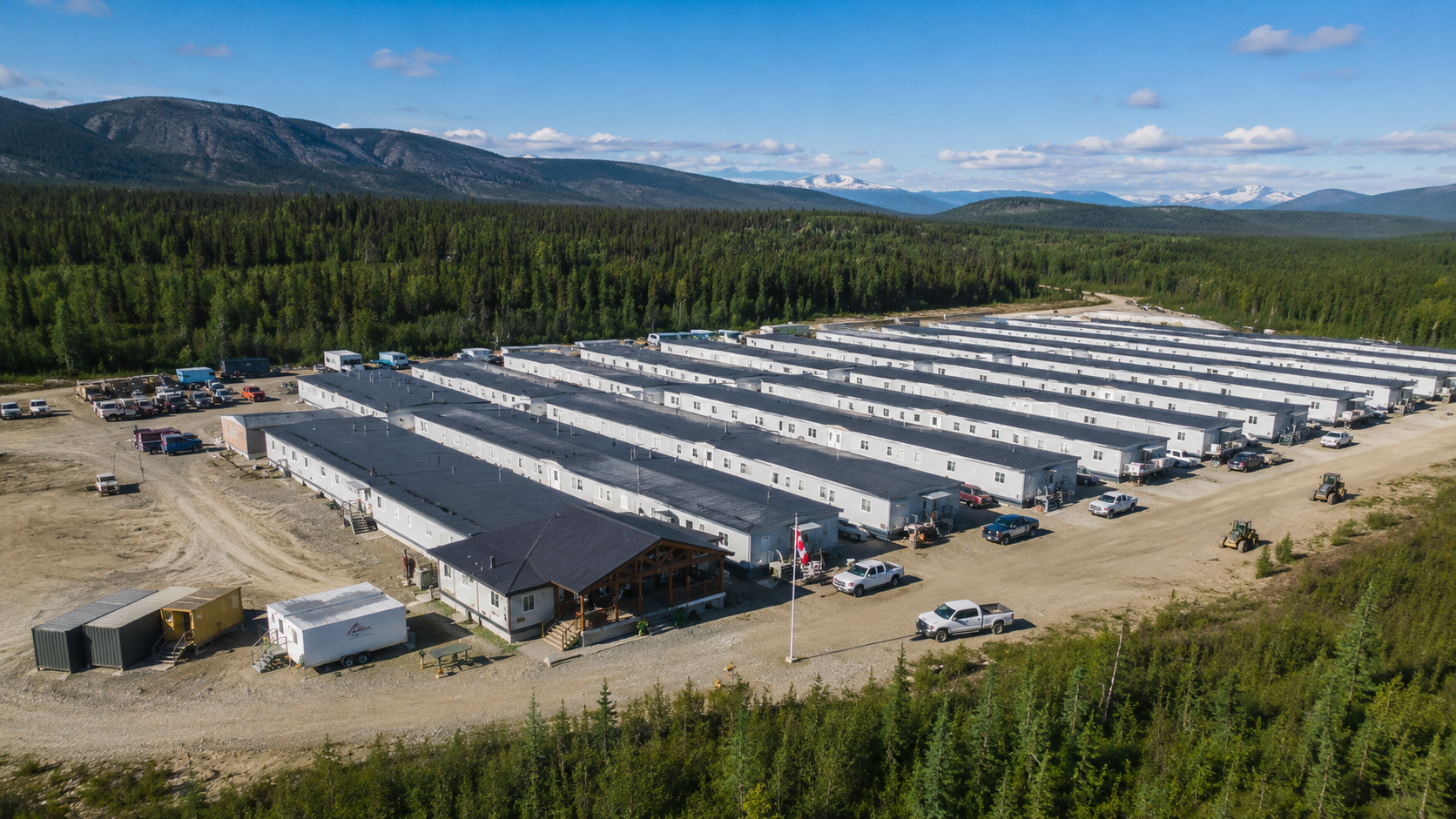 Core Camp Solutions remote work camp, Western Canada